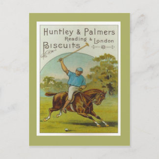 Vintage affisch, Huntley och Palmers Biscuits Vykort