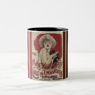 Vintage affisch-kaffe Mugg
