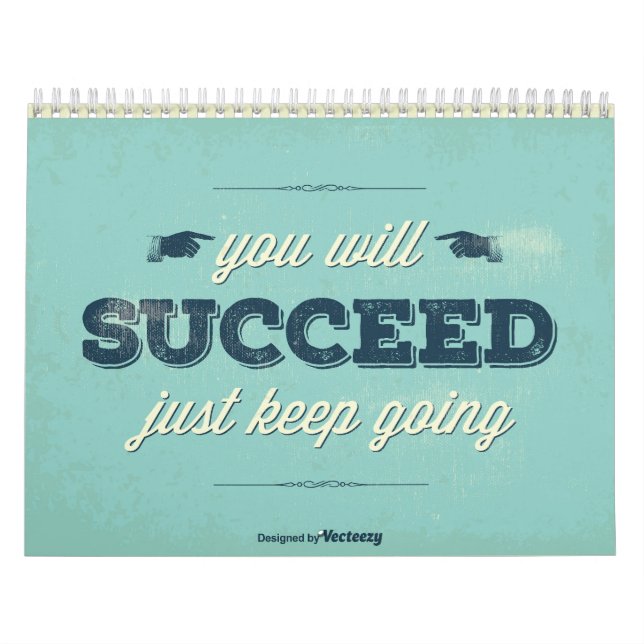 Vintage affisch kalender (Omslag)