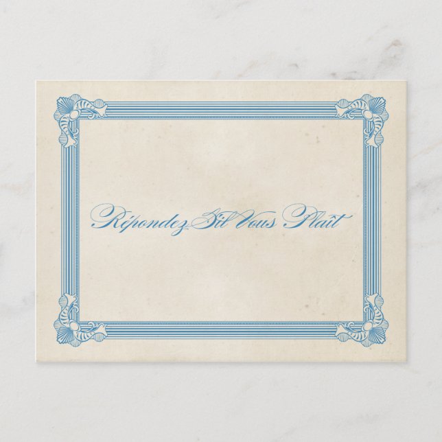 Vintage affisch Red, White & Blue OSA vykort (Framsida)