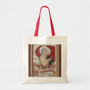 Vintage affisch Tote Bag Tygkasse