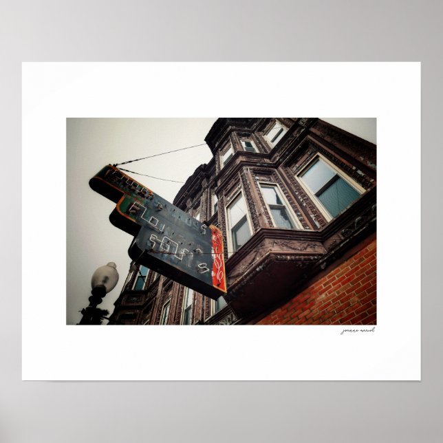 Vintage Affisch Tryck (Framsidan)
