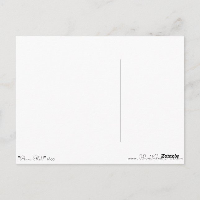 vintage affisch vykort (Baksida)