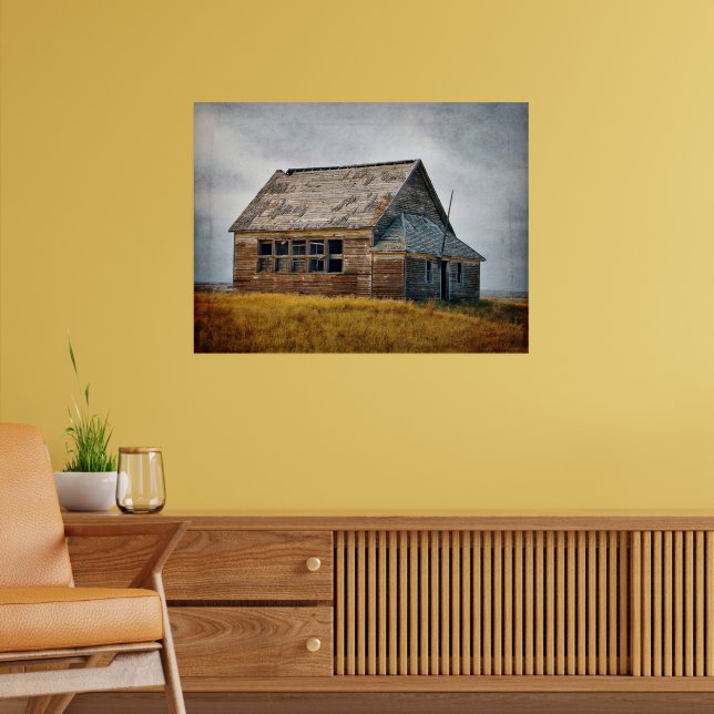 Vintage Affischtryck av Skolhus Poster (Vardagsrum 2)