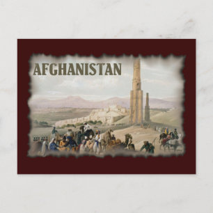 Vintage Afghanistan Vykort