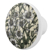 Vintage African Lily Flowers
