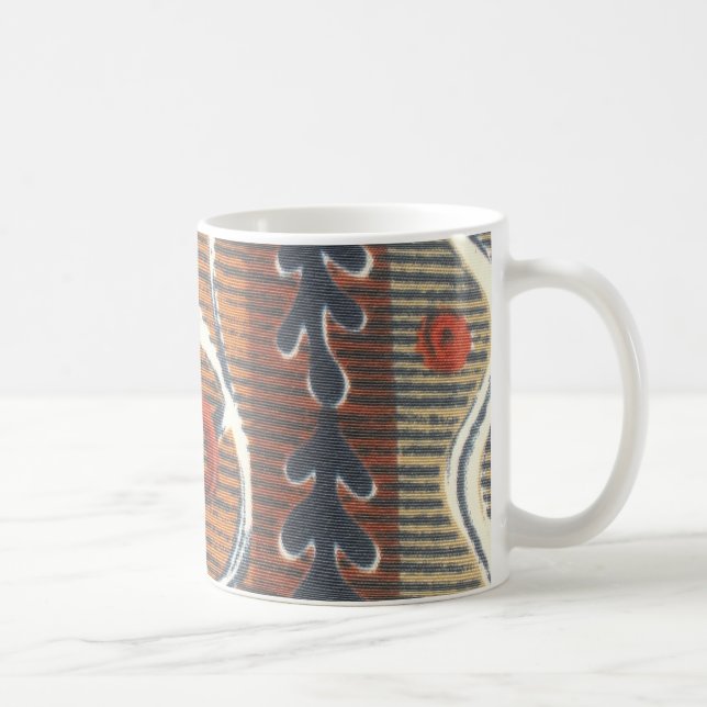 Vintage African Motif Art Print Kaffemugg (Höger)