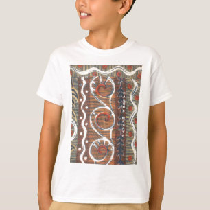 Vintage African Motif Art Print Tröja