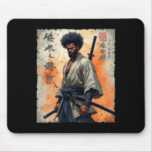 Vintage African Samurai Afro American Bushido Warr Musmatta