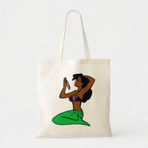 vintage african sjöjungfru tygkasse