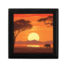 Vintage Afrikansk Safari
