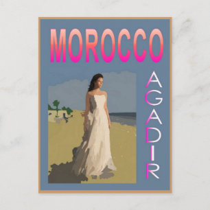 Vintage Agadir Vykort