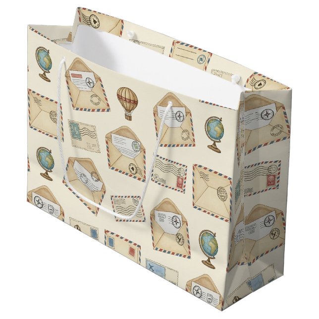 Vintage Airmail-äventyr (4) (Framsidan Vinklad)