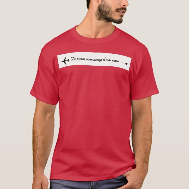 Vintage Airplane Quote girl T Shirt (Framsida)