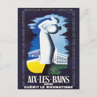 Vintage Aix-Les-Bains Vykort