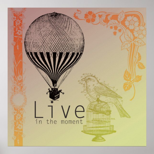 Vintage aktiv i Moment Poster (Framsidan)