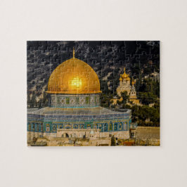 Vintage Al Aqsa Mosque Jerusalem Muslim Pussel