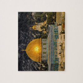 Vintage Al Aqsa Mosque Jerusalem Muslim Pussel