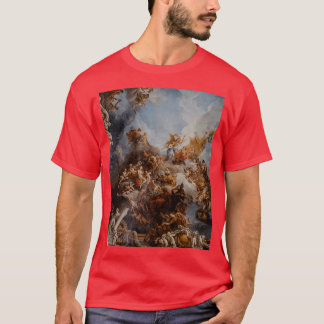 Vintage al Painting of Angels and Humans T Shirt