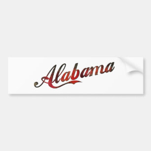 Vintage Alabama Bildekal