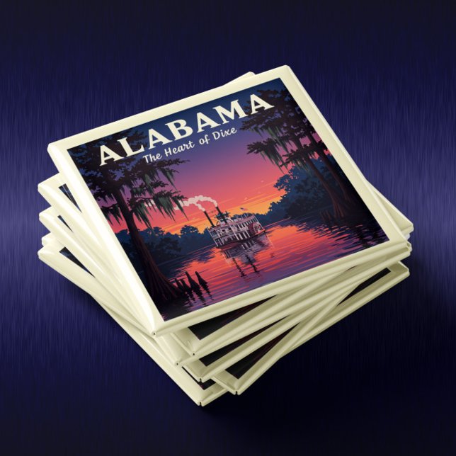 Vintage Alabama Magnet (Skapare uppladdad)