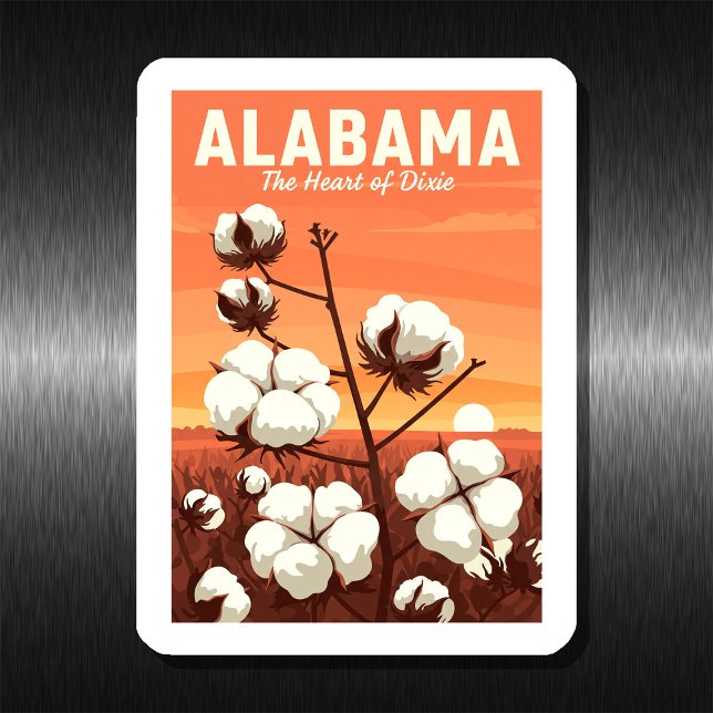 Vintage Alabama Magnet (Skapare uppladdad)
