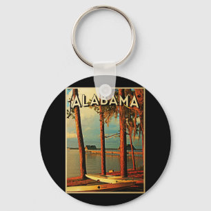 Vintage Alabama Nyckelring