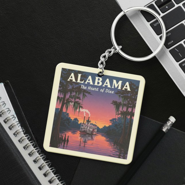 Vintage Alabama Nyckelring (Skapare uppladdad)