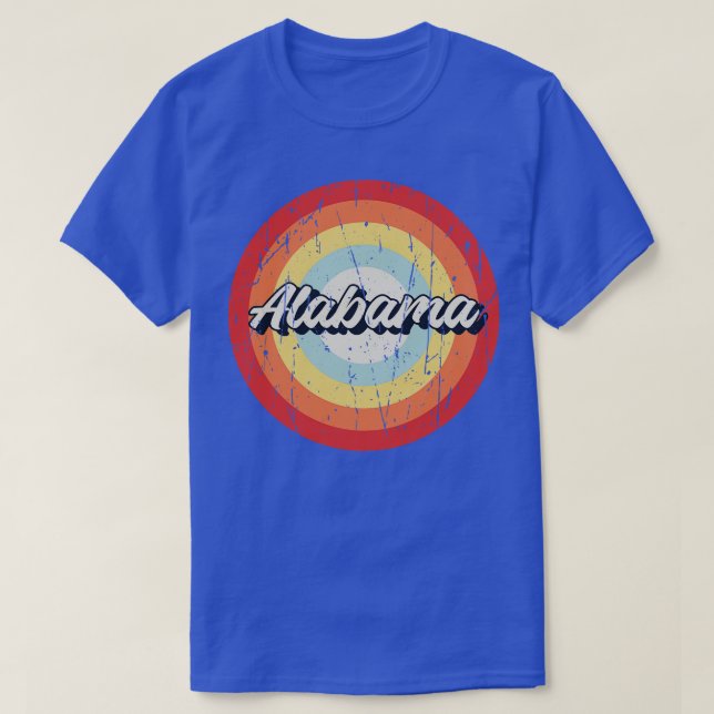 vintage alabama TShirt T Shirt (Design framsida)