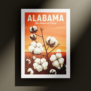 Vintage Alabama Vykort