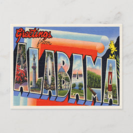 Vintage Alabama Vykort