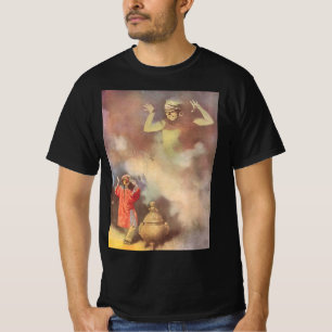 Vintage Aladdin och Genien i Lampan, Godwin Tee Shirt