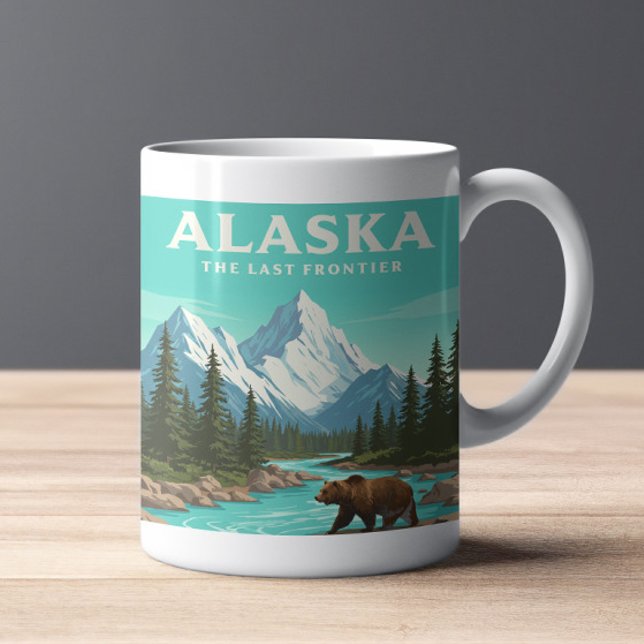 Vintage Alaska Kaffemugg (Skapare uppladdad)