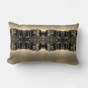 Vintage Alaska Päls clad eskimo arktisk sod igloo Lumbarkudde