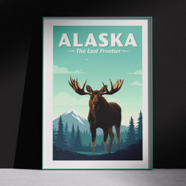 Vintage Alaska Poster (Skapare uppladdad)