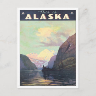 Vintage Alaska Vykort