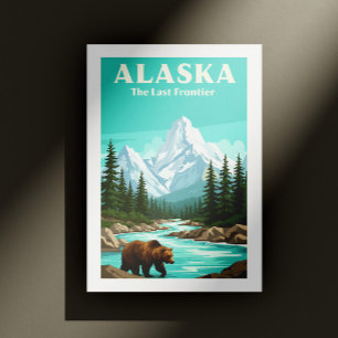 Vintage Alaska Vykort