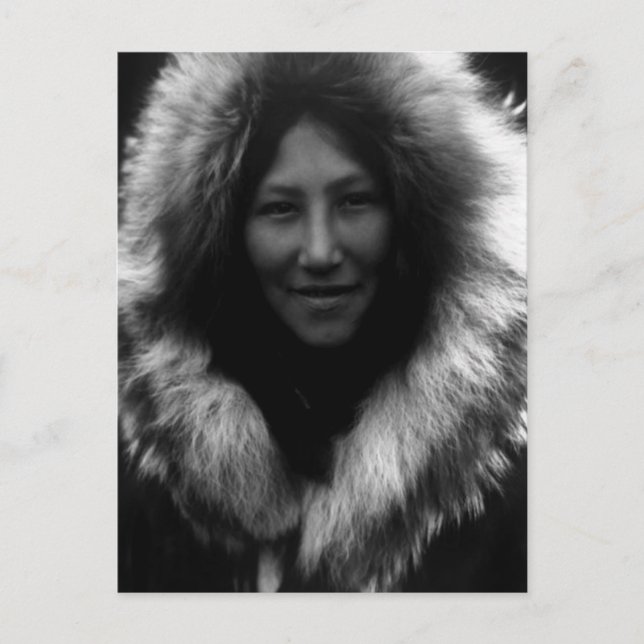 Vintage Alaska Vykort (Framsida)