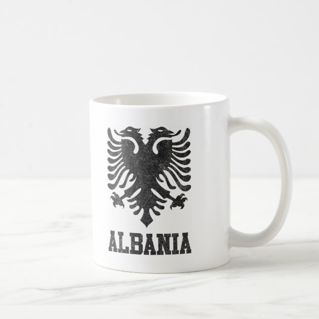 Vintage Albanien Kaffemugg (Höger)