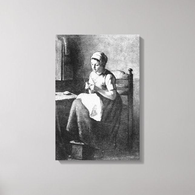 Vintage Albert Neuhuys Sjöstressen Canvastryck (Framsida)