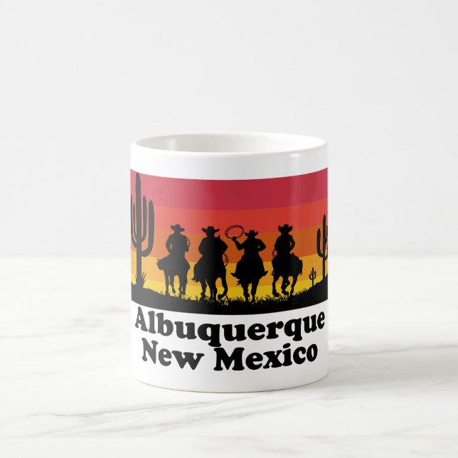 Vintage Albuquerque New mexico Kaffemugg (Center)