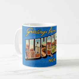 Vintage Albuquerque NM Hälsning Kaffemugg