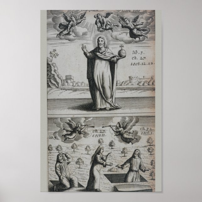 Vintage Alchemical Illustration Poster (Framsidan)