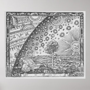 Vintage Alchemical Illustration Poster