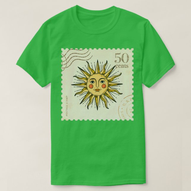 Vintage Alchemy Sol T Shirt (Design framsida)