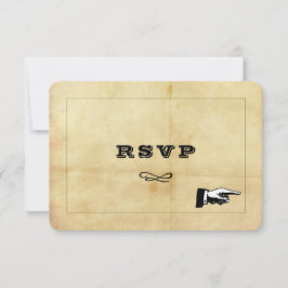 Vintage åldrad distress stil OSA kort