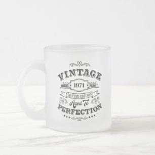 Vintage Åldrad till Perfektion Frostad Mugg
