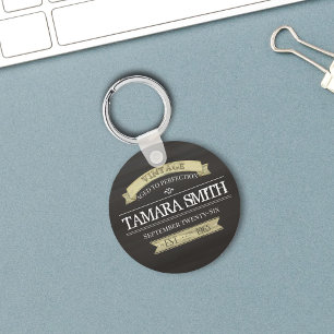 Vintage Åldras till Eleganten Perfektion Nyckelring