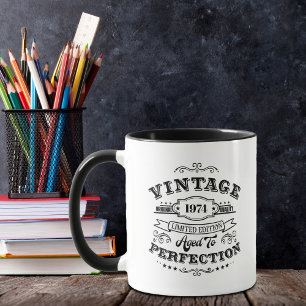 Vintage Åldrat till Perfektion Kaffe Mugg