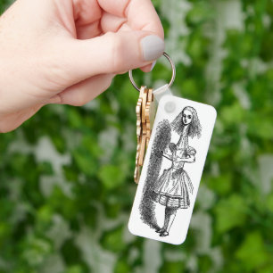 Vintage Alice Äventyr i Wonderland av Tenniel Nyckelring
